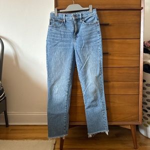 Madewell The Perfect Vintage Jean Medium Blue Size 26
